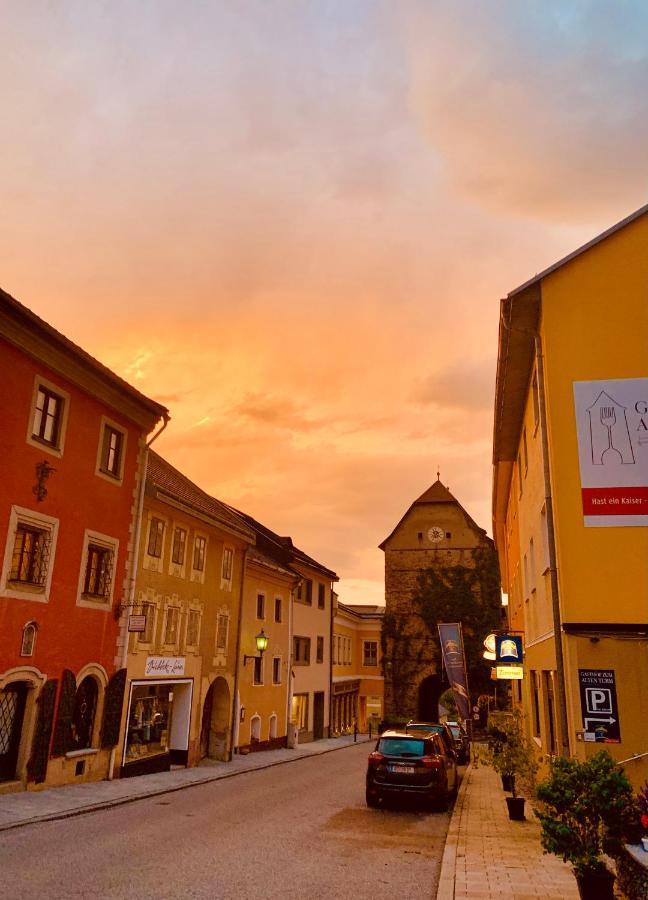 Gasthof 'Zum Alten Turm' Haslach an der Mühl Exterior foto